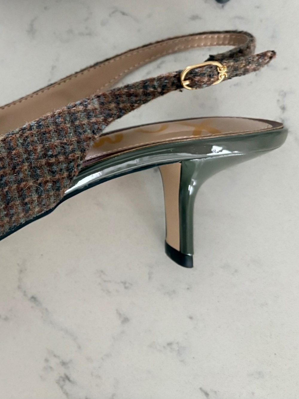 Brand New Sam Edelman Bianka Slingback Heels - Picture 4 of 5